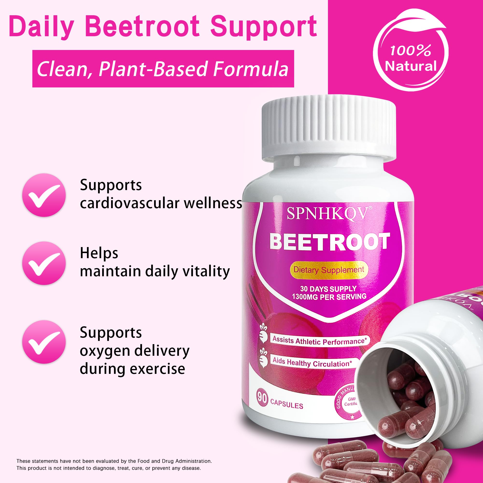 Product bottle and packaging on white background