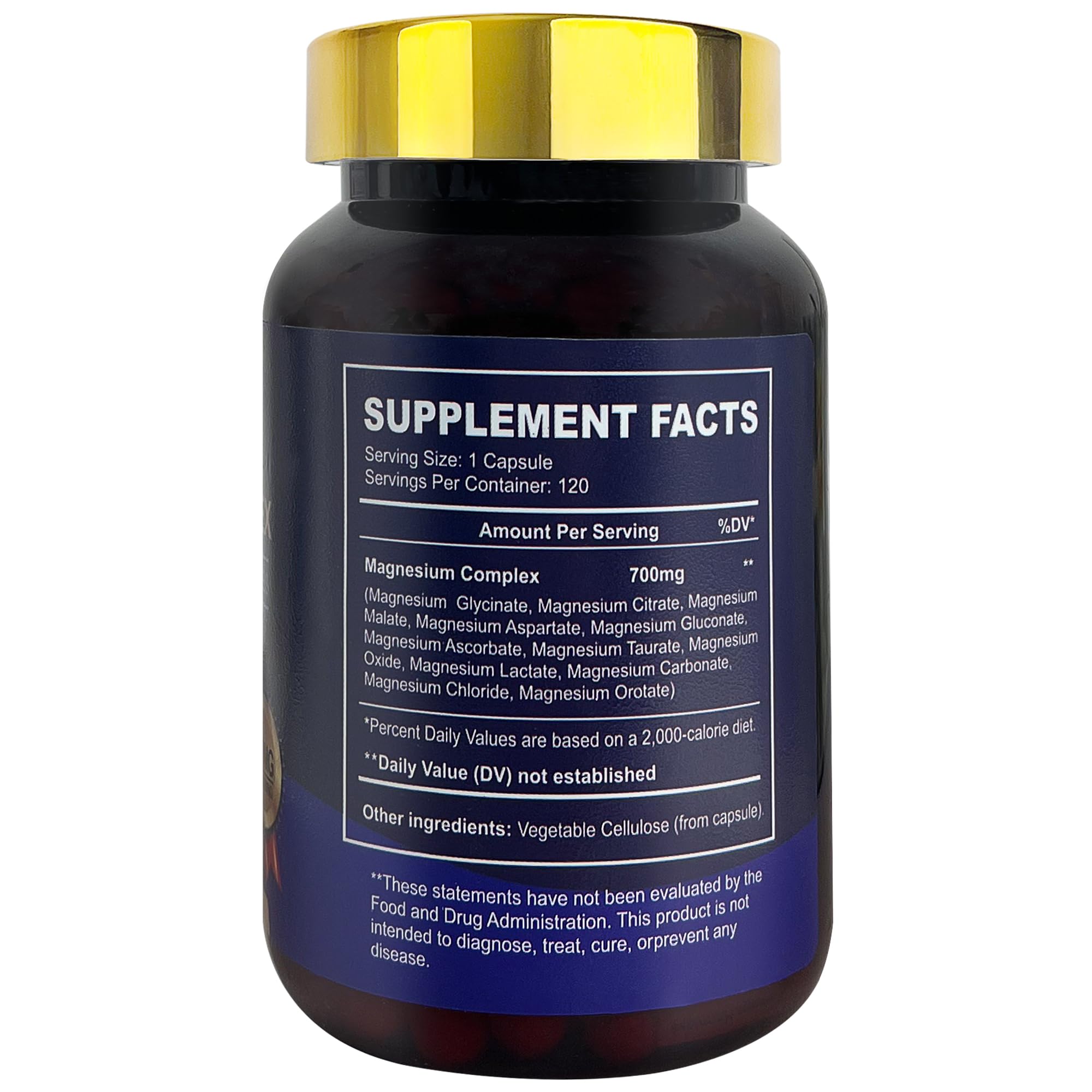 GMP-certified manufacturing and third-party testing seal