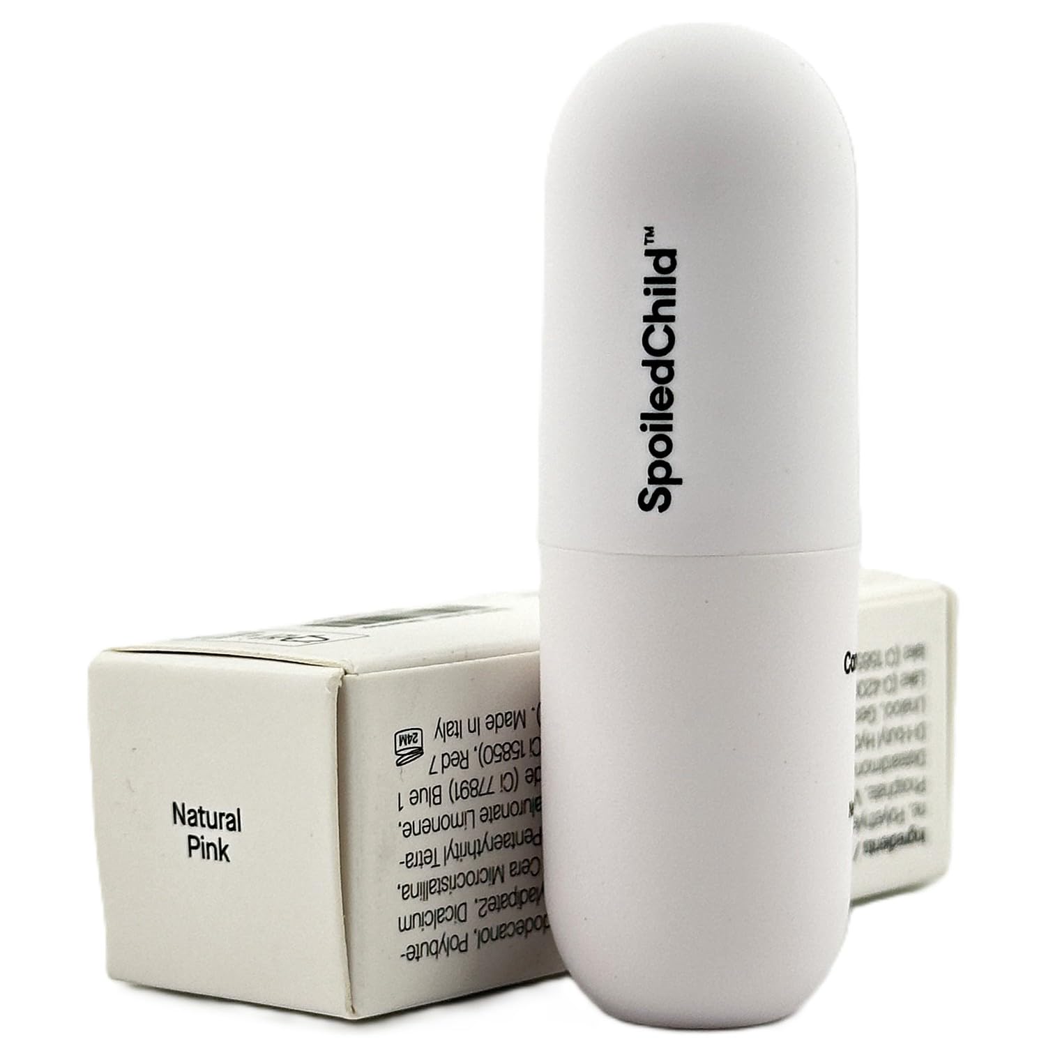 Packaging shot highlights SpoiledChild branding and premium, travel-friendly packaging.
