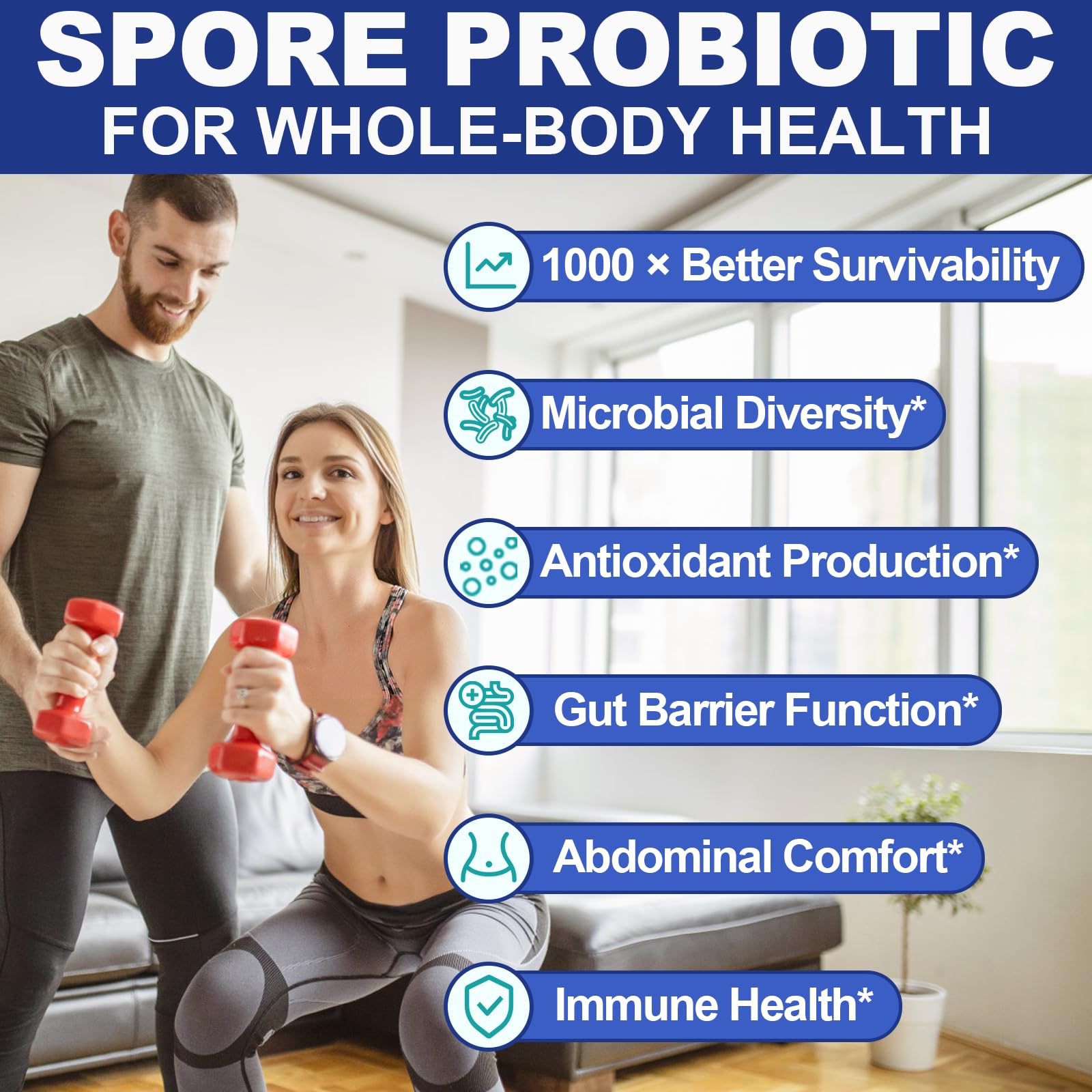 Acid-resistant spore probiotic capsules