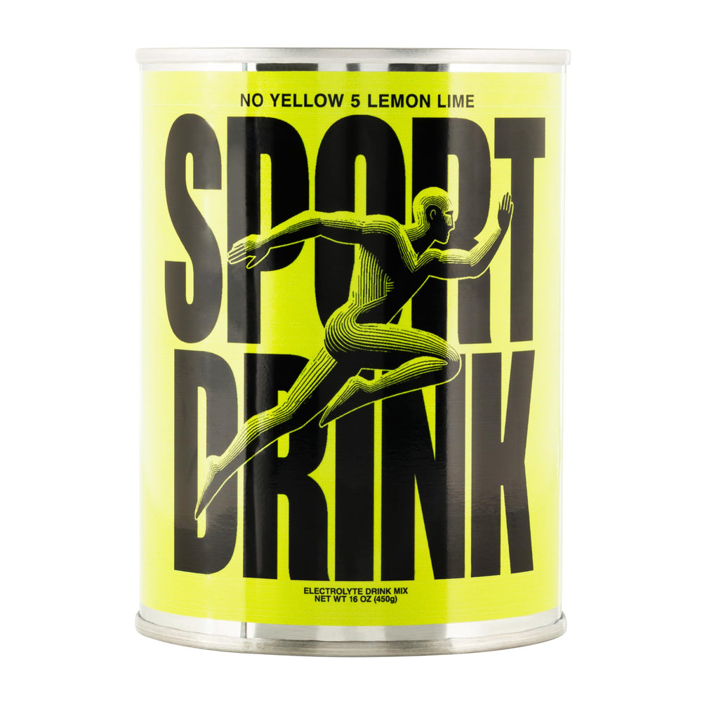 SPORT DRINK Electrolyte Powder Lemon Lime bottle front