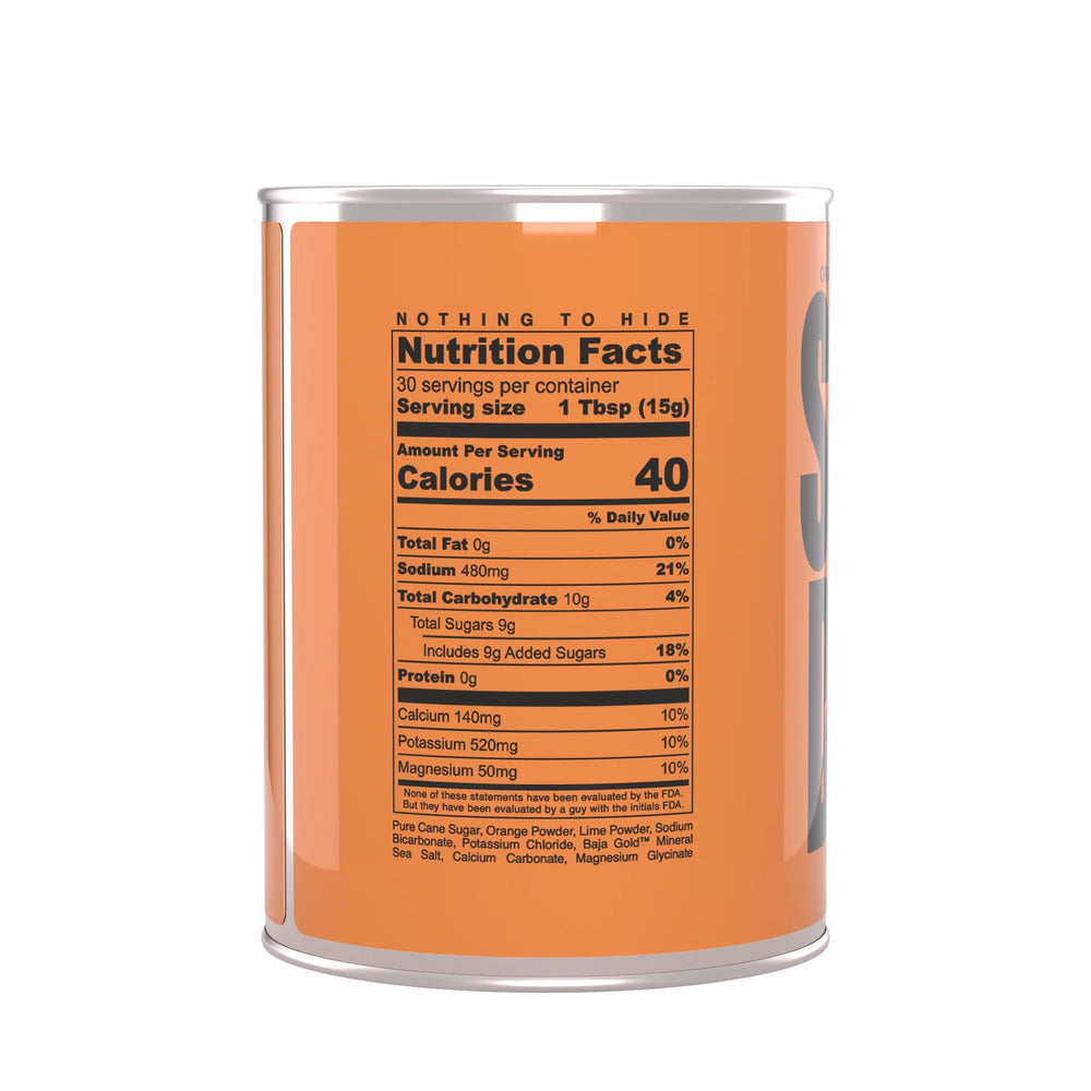 Sport Drink magnesium glycinate ingredient close-up for gut comfort