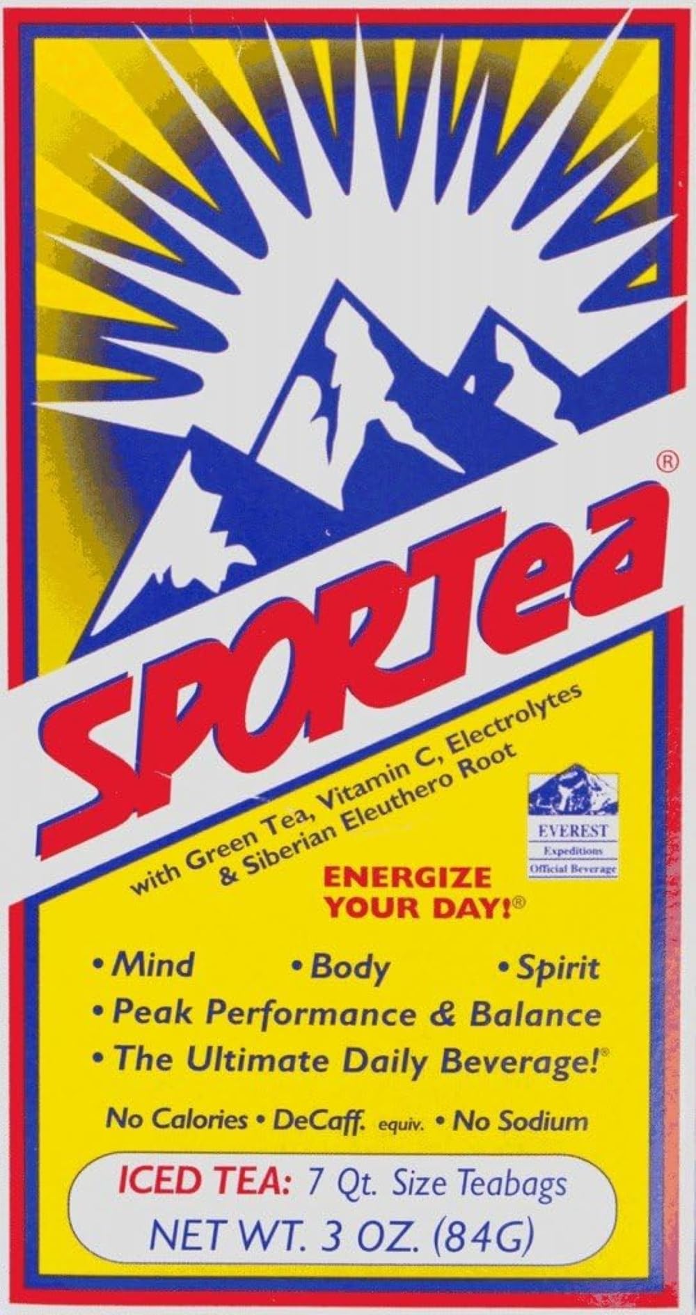 SPORTea Iced box and branding front