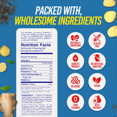 Brew instructions showing 7 tea bags in 1 quart of water