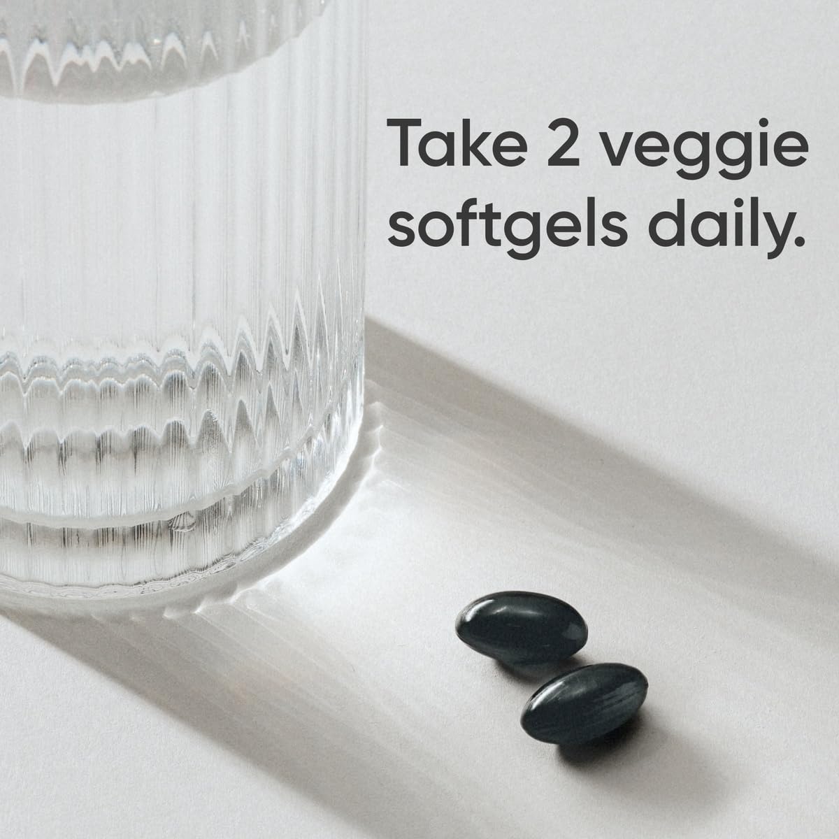 Vegan-friendly carrageenan-free softgels with Coconut MCT Oil