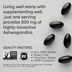Gluten-free and vegan-friendly certification icons on packaging