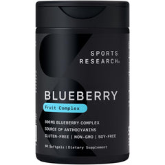 Hero image of Sports Research Blueberry Capsules