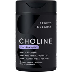 Product hero image for Sports Research Choline 800 mg with VitaCholine