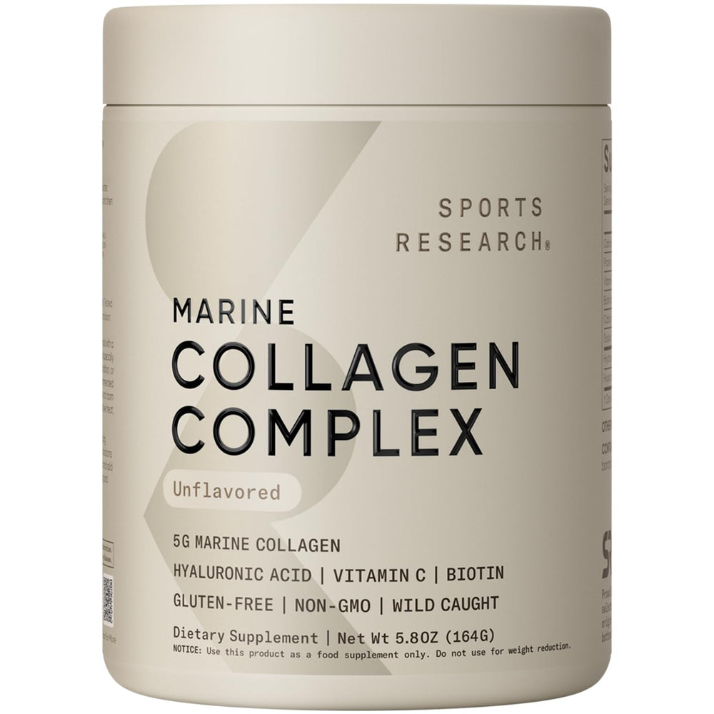 Sports Research Collagen Beauty Complex bottle with label