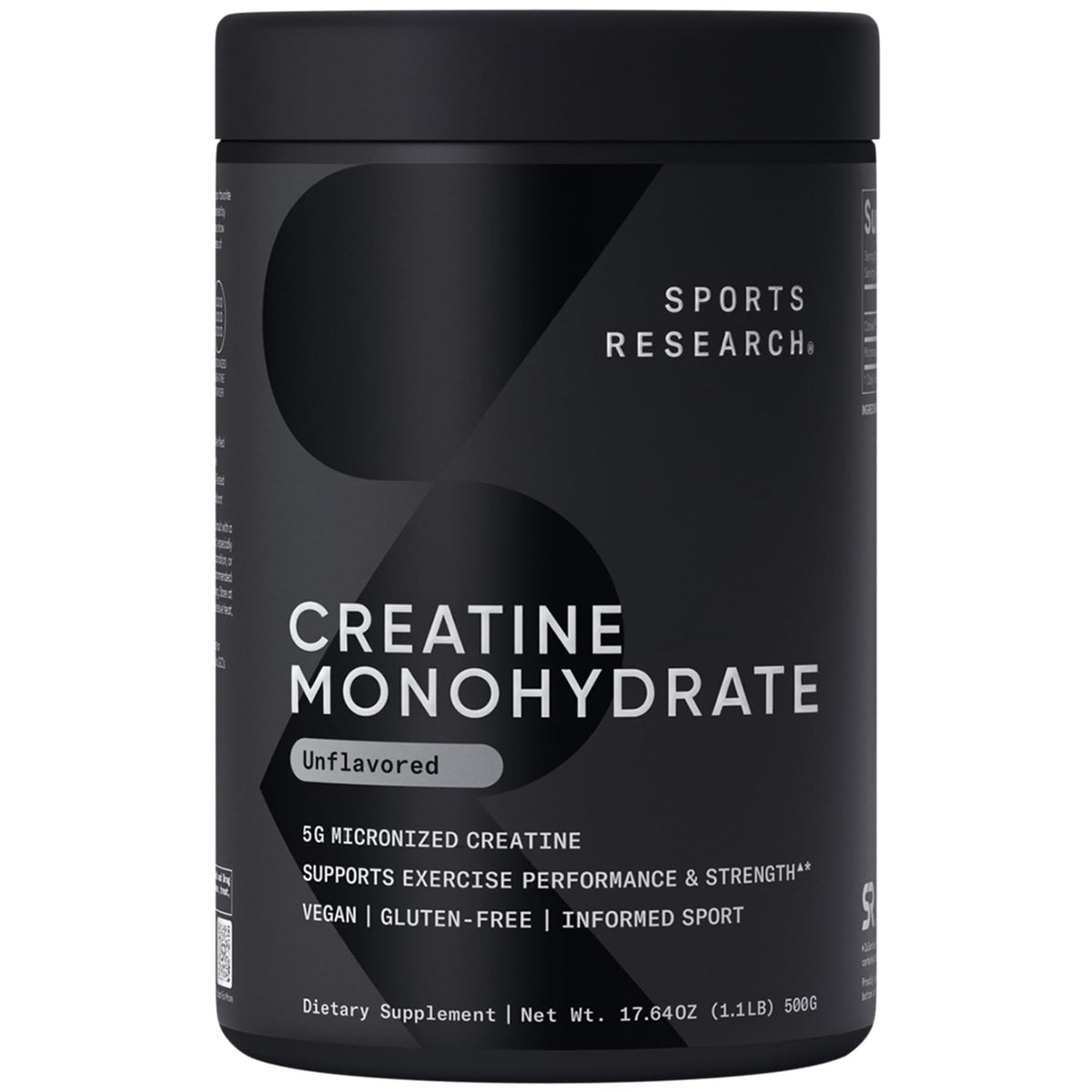 Sports Research Creatine Monohydrate 5 g scoop