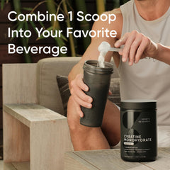 Unflavored Creatine Monohydrate powder