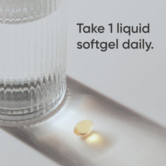 Evening Primrose Oil bottle label showing Non-GMO