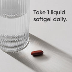 Close-up of 420mg magnesium oxide softgels