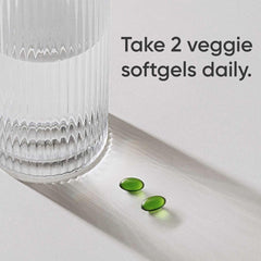 Illustration of ingredients including garlic oil, parsley oil, and chlorophyll