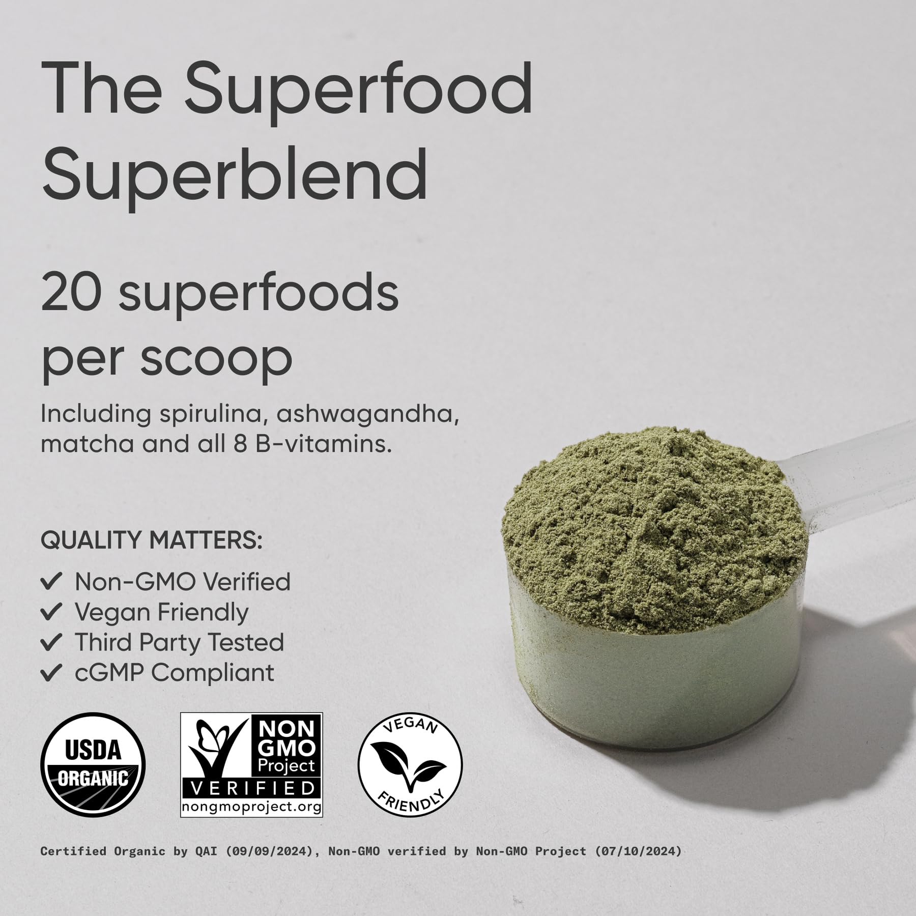 Pineapple Coconut flavor Sports Research Organic Greens Powder container