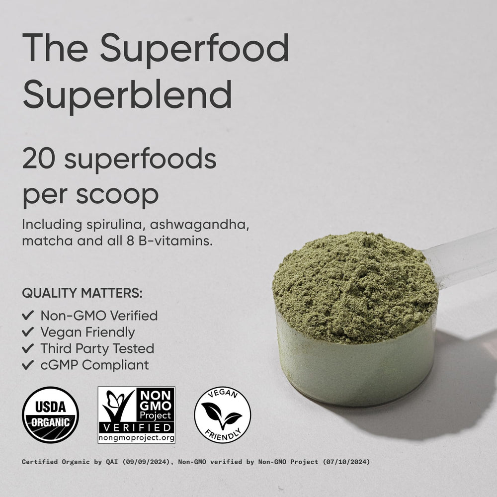 Pineapple Coconut flavor Sports Research Organic Greens Powder container