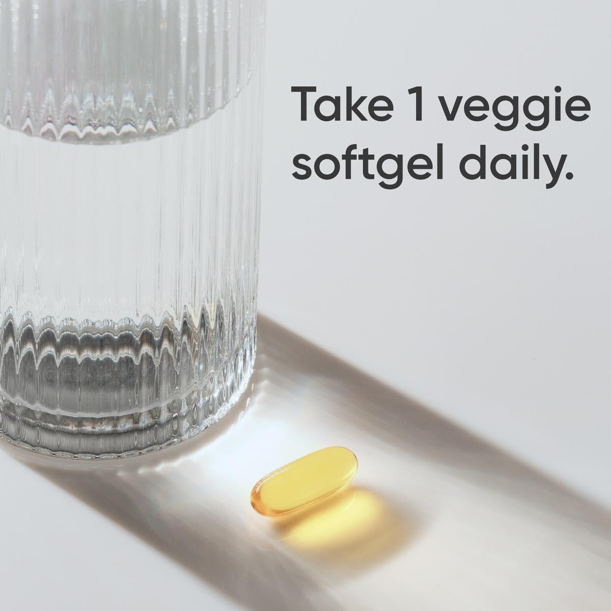 180 vegan softgels bottle angled view
