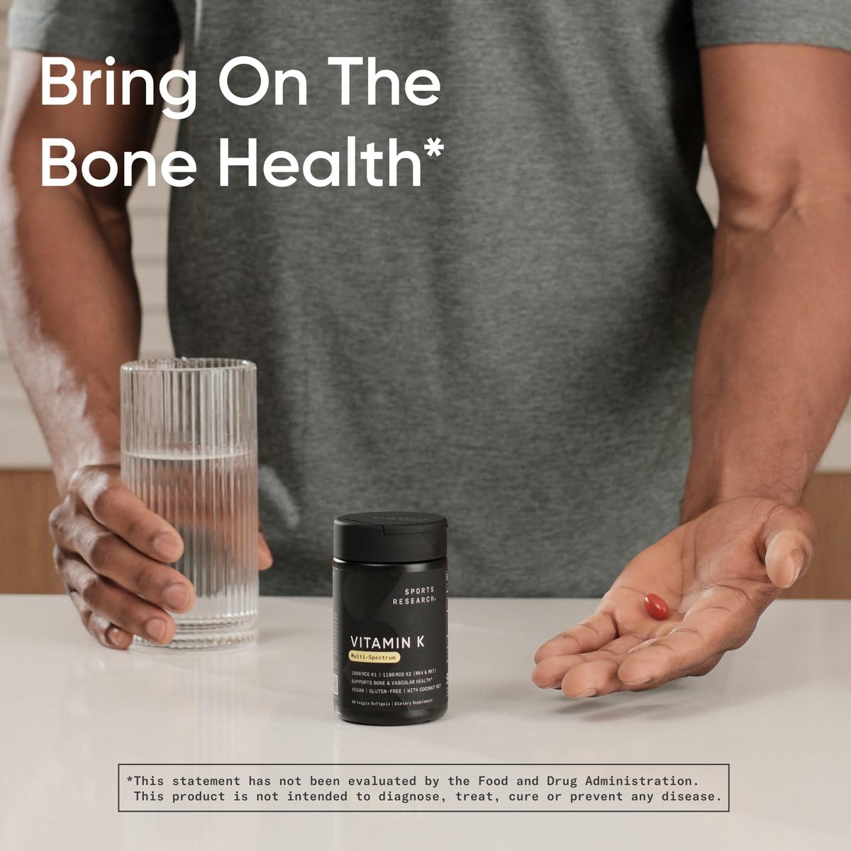60 softgels count visible on bottle