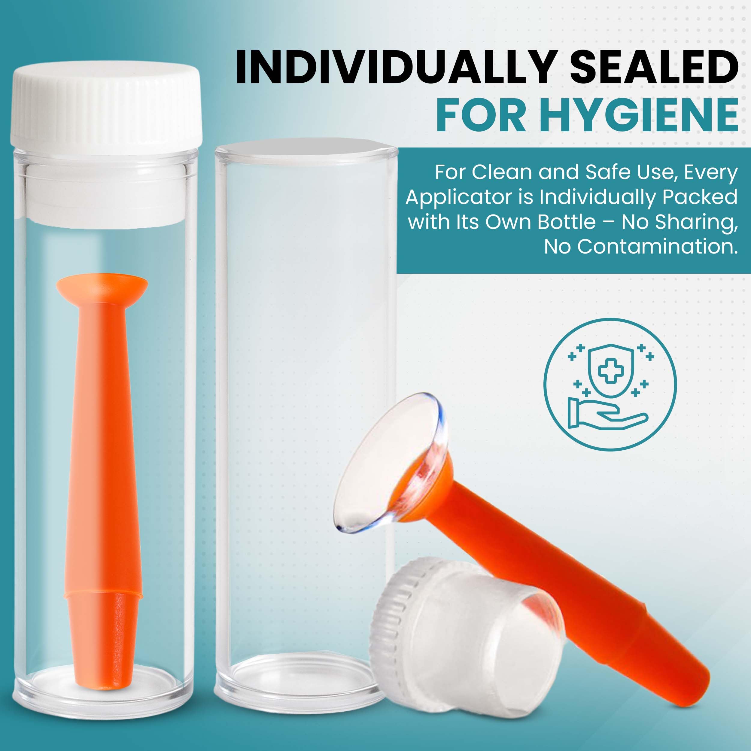 3-piece orange lens suction holder and inserter/remover