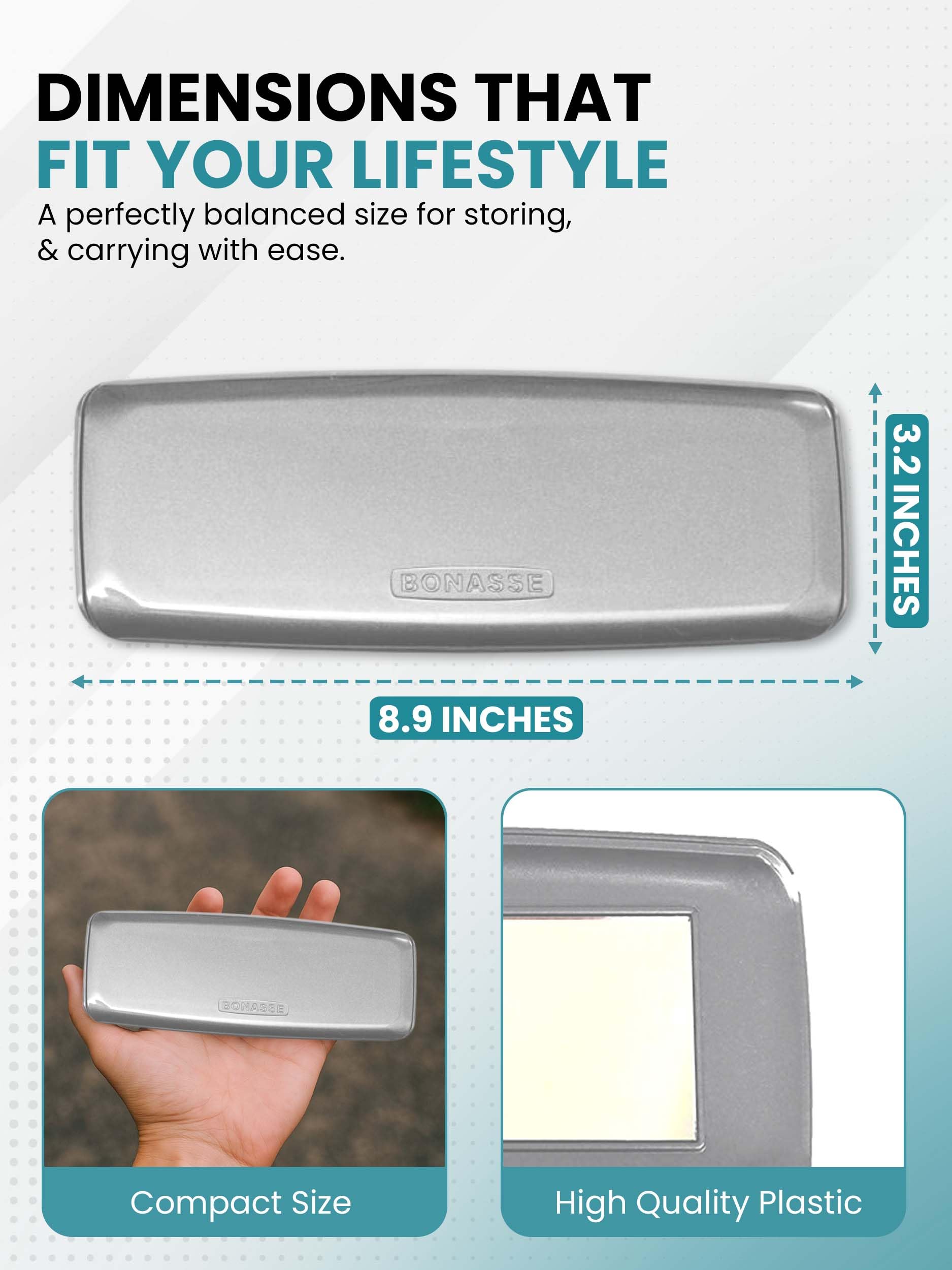 Product packaging for the SPORTS WORLD VISION 2-pack travel case