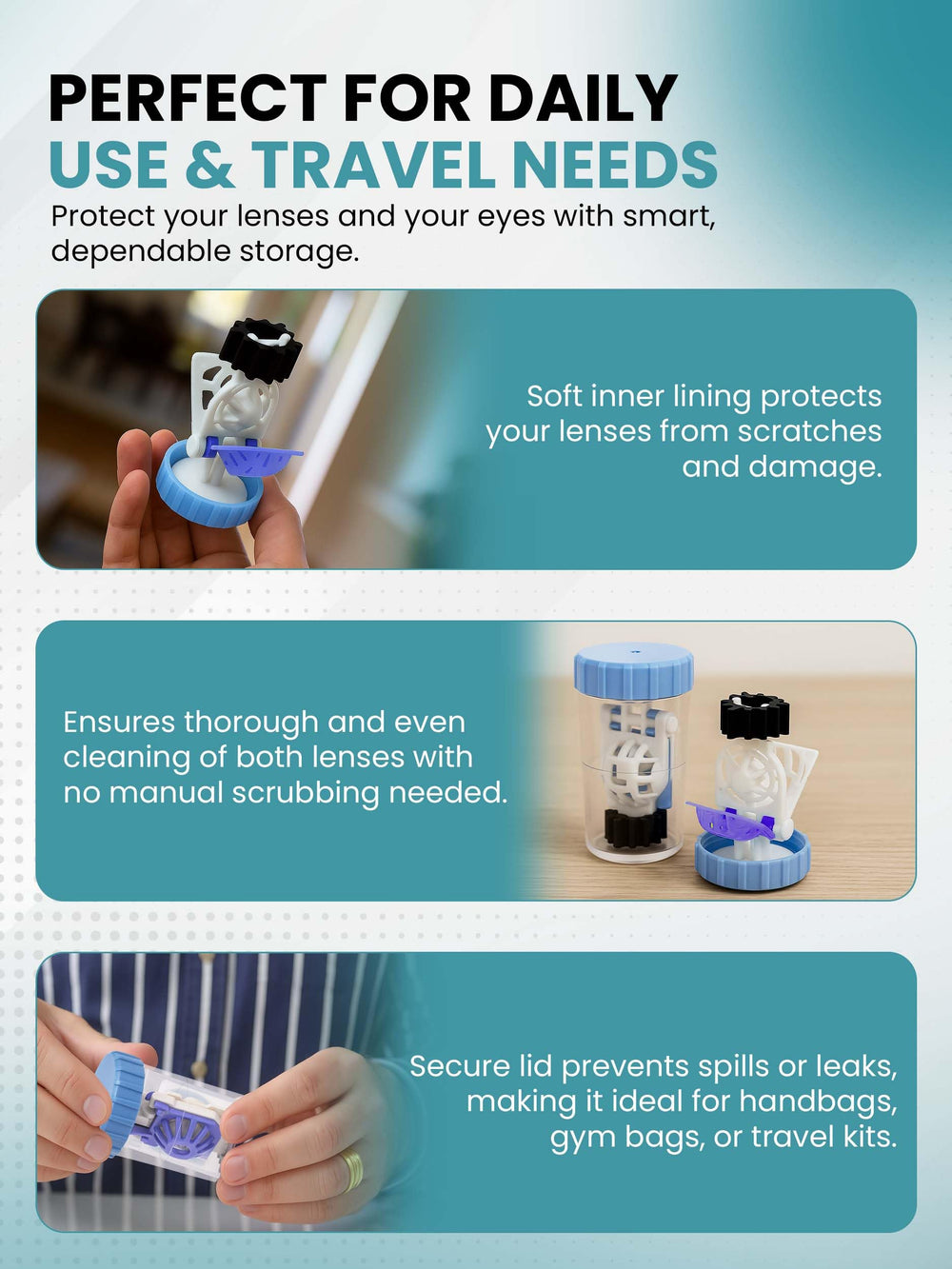 Compact protective case for everyday use
