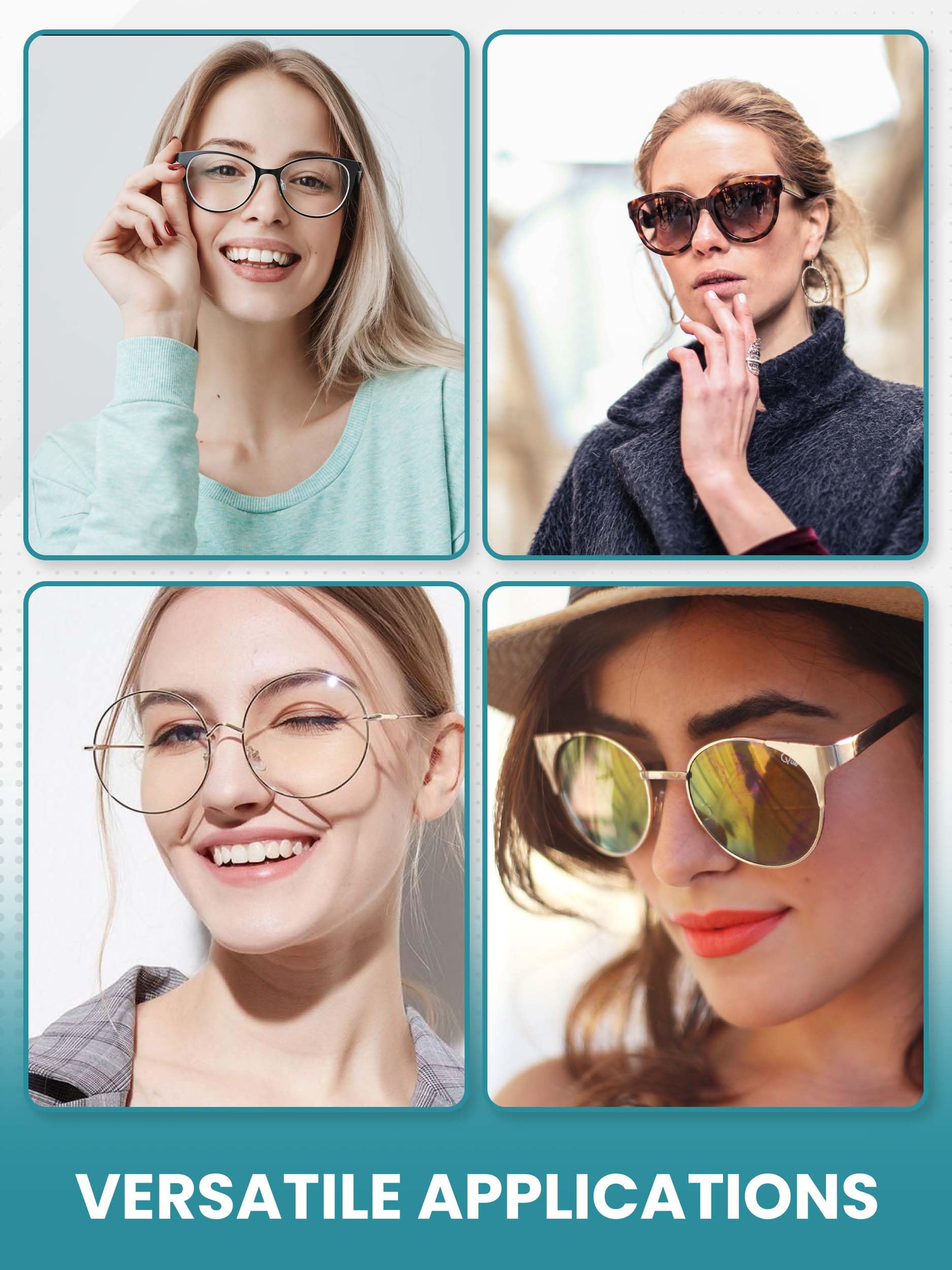 SPORTS WORLD VISION nose pads for glasses — 17mm screw-in, soft silicone