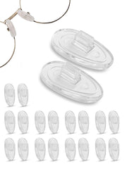 Premium soft silicone 13mm nose pads for glasses by Sports World Vision