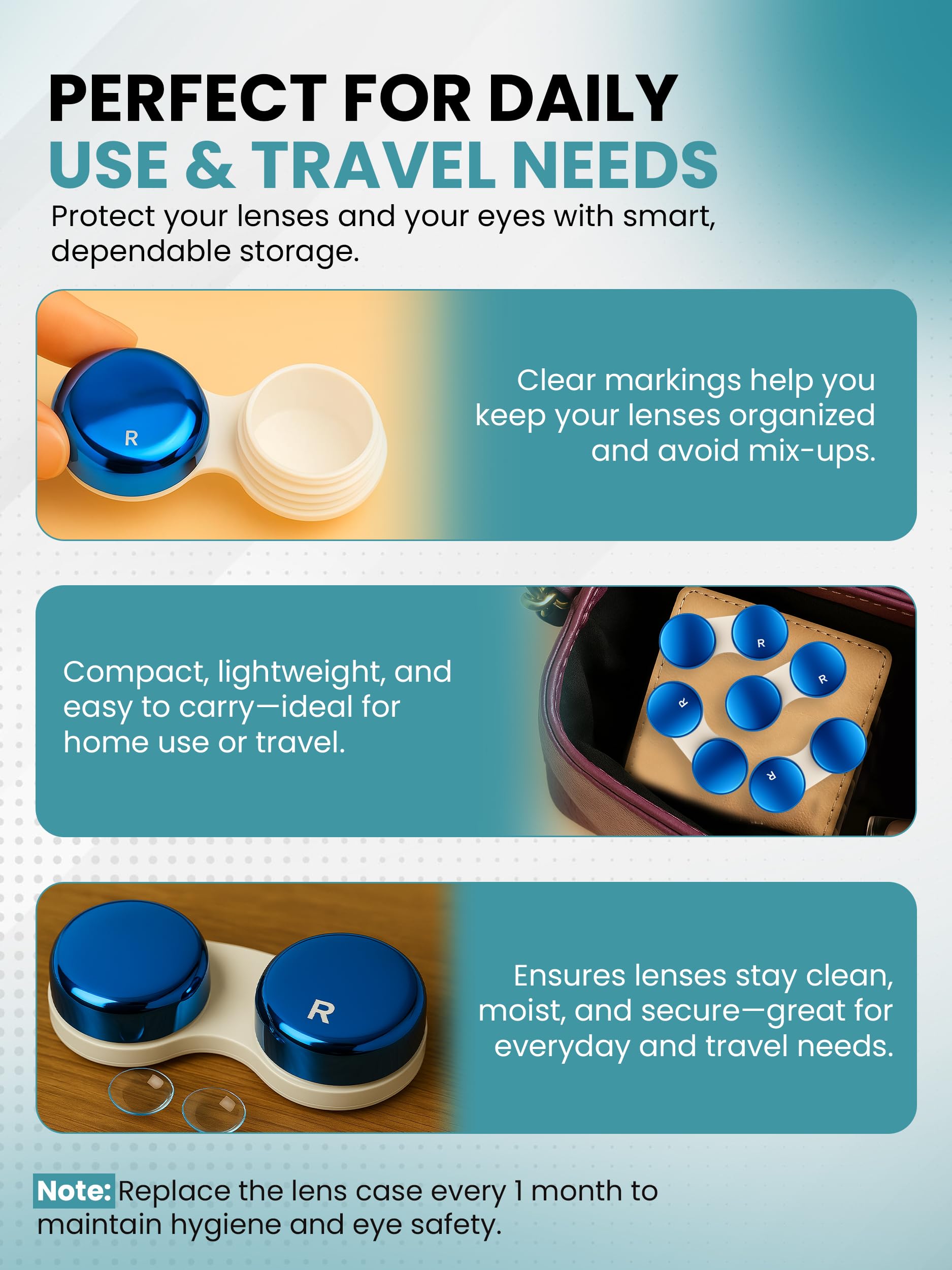 Versatile storage for small items like earrings or medication