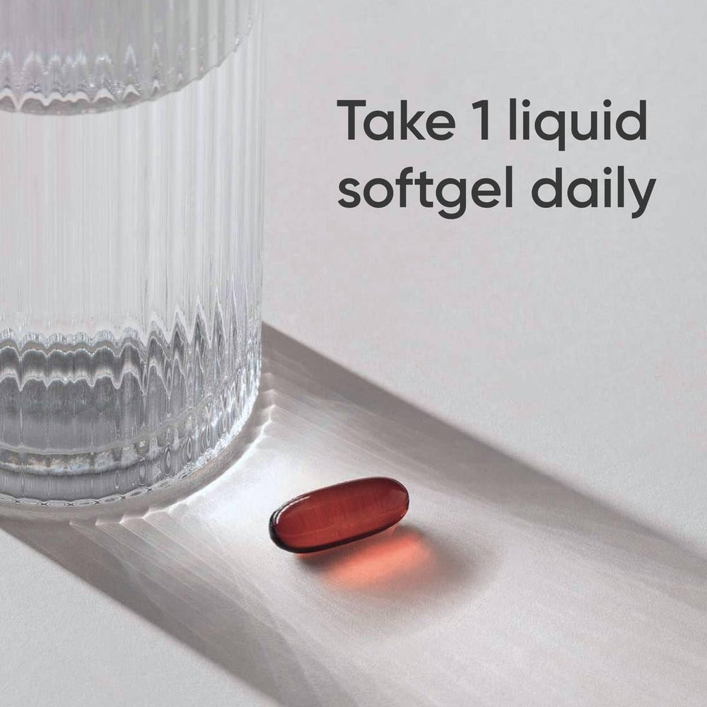 Close-up of 1250mg CLA on the label