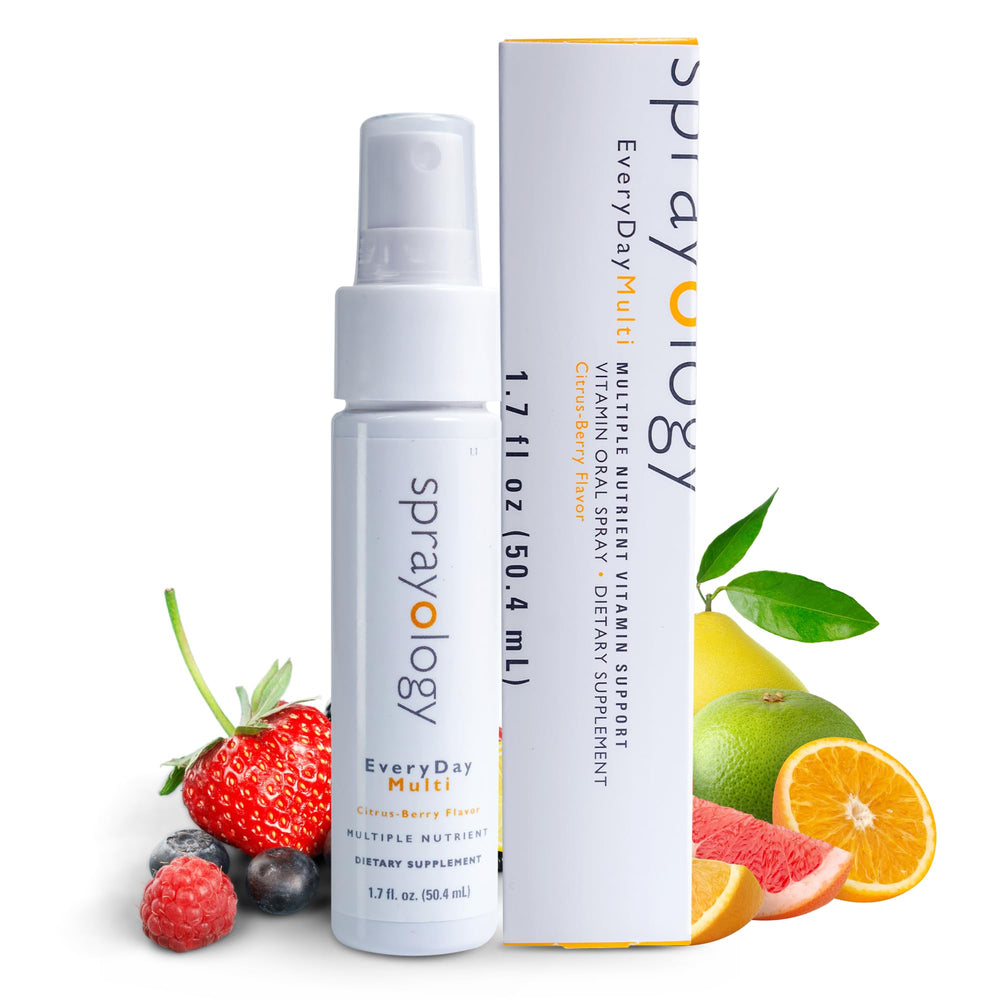 Hero image: Sprayology Everyday Multi Spray bottle with Citrus-Berry flavor