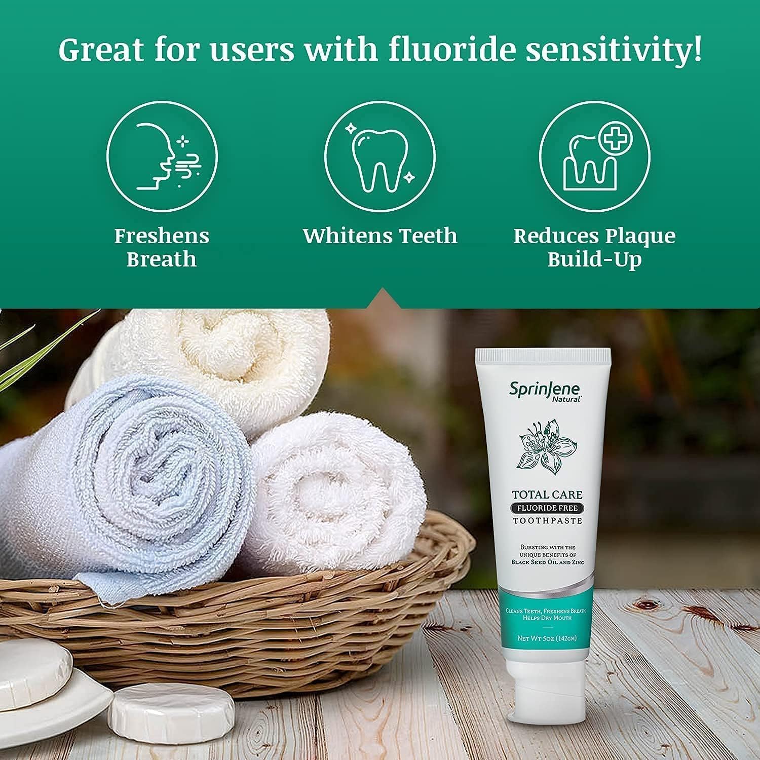 Product demonstrating dry mouth relief