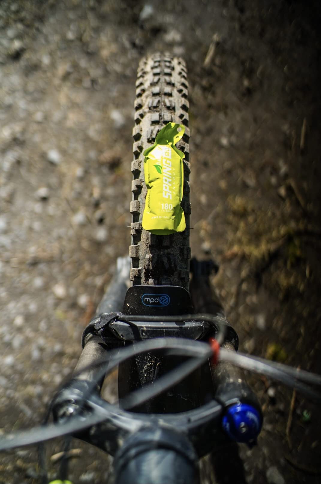 Spring Energy vegan energy gel pack communicates plant-based fueling for workouts