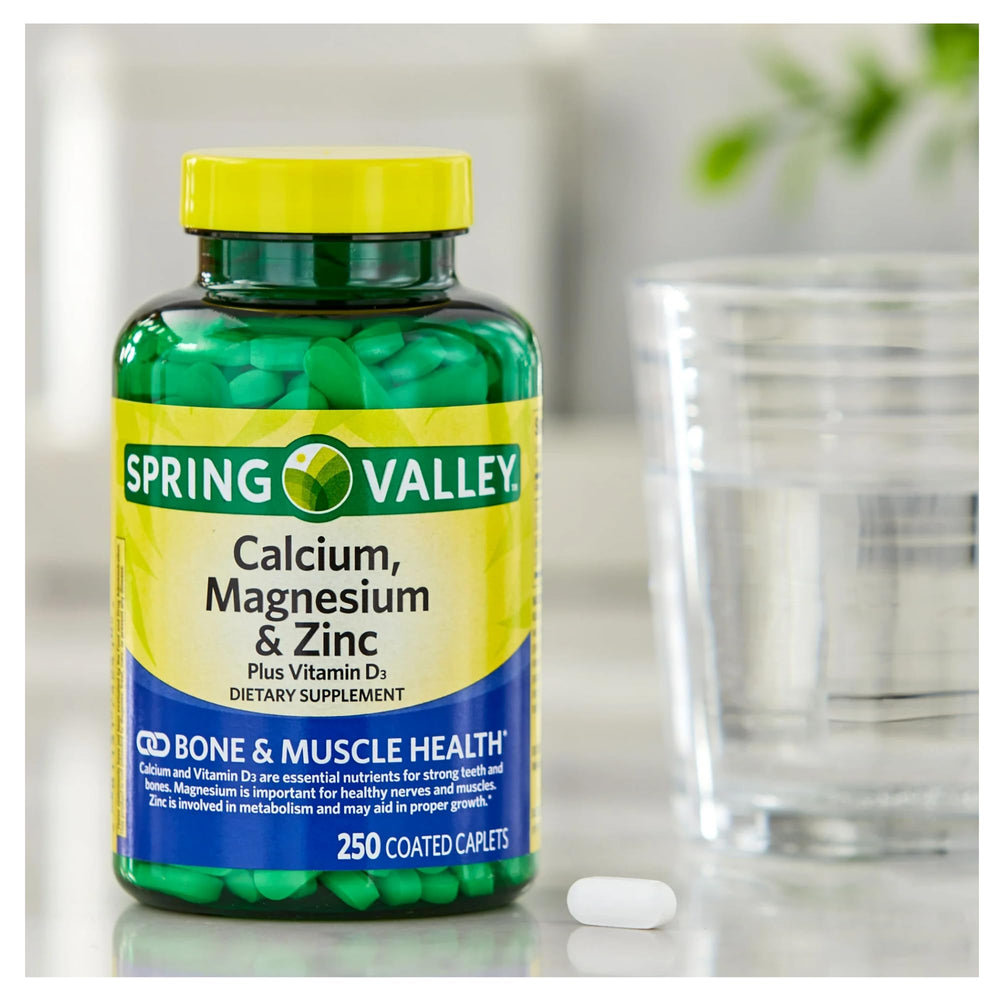 Nutrition information showing 15 mg zinc per serving