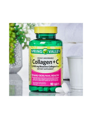 Close-up of label highlighting 2,500 mg bioactive collagen per serving