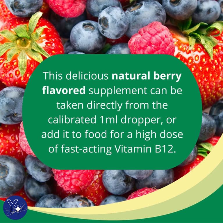 Close-up label: Spring Valley Vitamin B12 5000 mcg