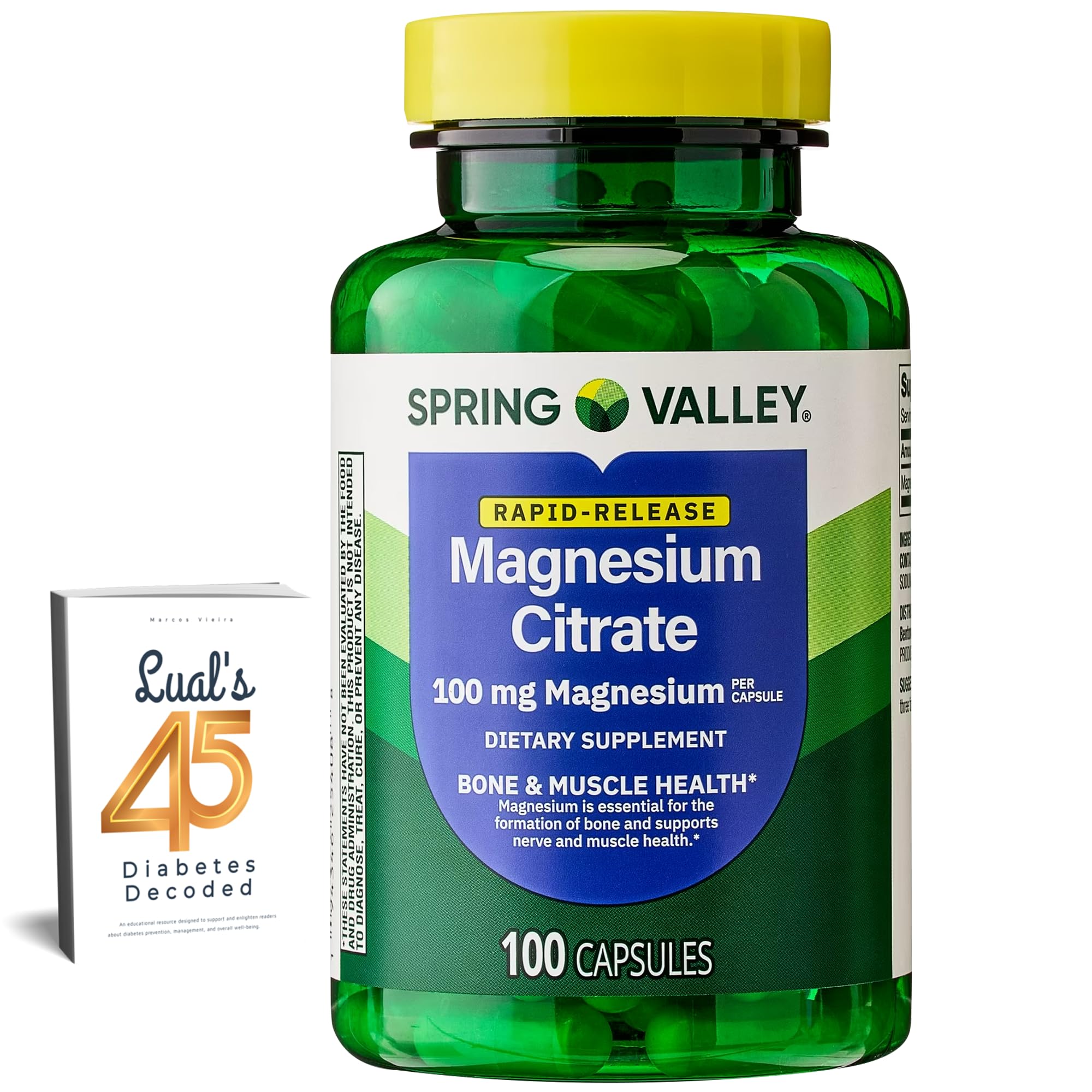 Spring Valley Magnesium Citrate 1000mg bottle