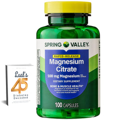 Spring Valley Magnesium Citrate 1000mg bottle