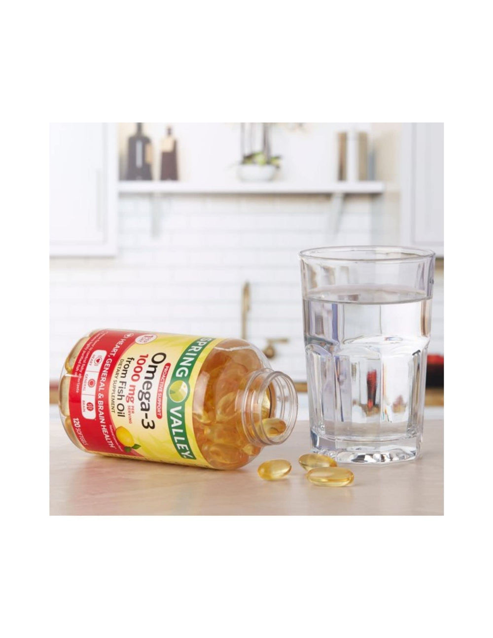 EPA 645 mg and DHA 310 mg per Omega-3 softgel illustration