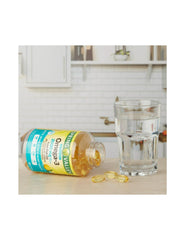 Omega-3 softgels with lemon flavor