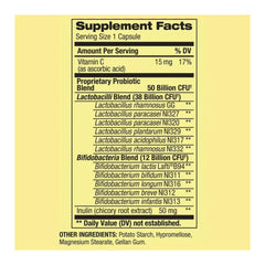 Delayed-release vegetarian probiotic capsules