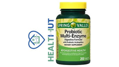 Mini pill container with key chain included with Spring Valley probiotic