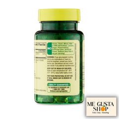 Close-up of bottle label highlighting 50 mcg (2,000 IU)