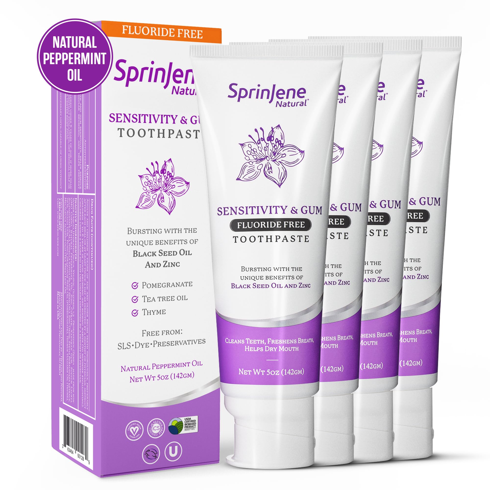 Image highlighting fresh breath and enamel protection