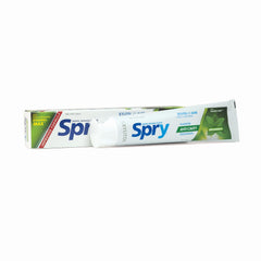 Spry Natural Xylitol Toothpaste 5oz Pack of 2 with Spearmint Flavor for Adults and Kids
