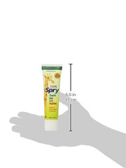 Three-tube set of Spry fluoride-free toothpaste gel for children
