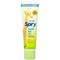 Spry Xylitol Toothpaste Gel for Children – tube and packaging
