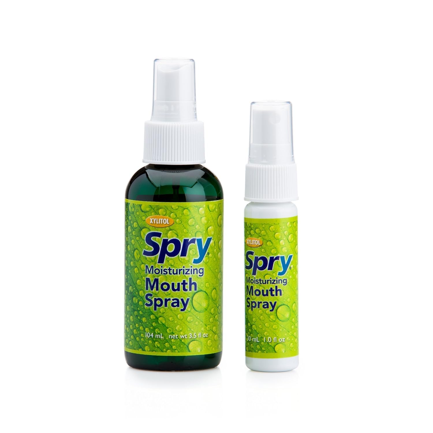 Spearmint flavor Spry mouth spray with pack of 2