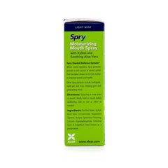 Nutrition facts for Spry Xylitol Mouth Spray