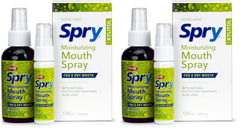 Front view of Spry Natural Xylitol Mouth Spray, pack of 2
