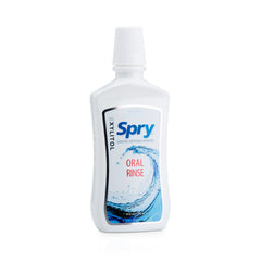 Spry Natural Xylitol Mouthwash Cool Mint bottle 16 oz